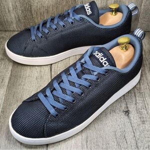 Adidas Men’s Lightweight Mesh Sneakers 8 Grayish Navy, Used